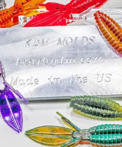 Bait DIY Fishing Mold Soft Plastic Baits Lure Plastisol Bass Scissor Comb